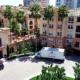 Vector Moving and Storage truck positioned at a managed residential community